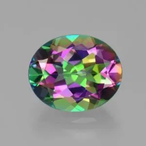 8x10MM OVAL MYSTIC TOPAZ  LOOSE GEMSTONE