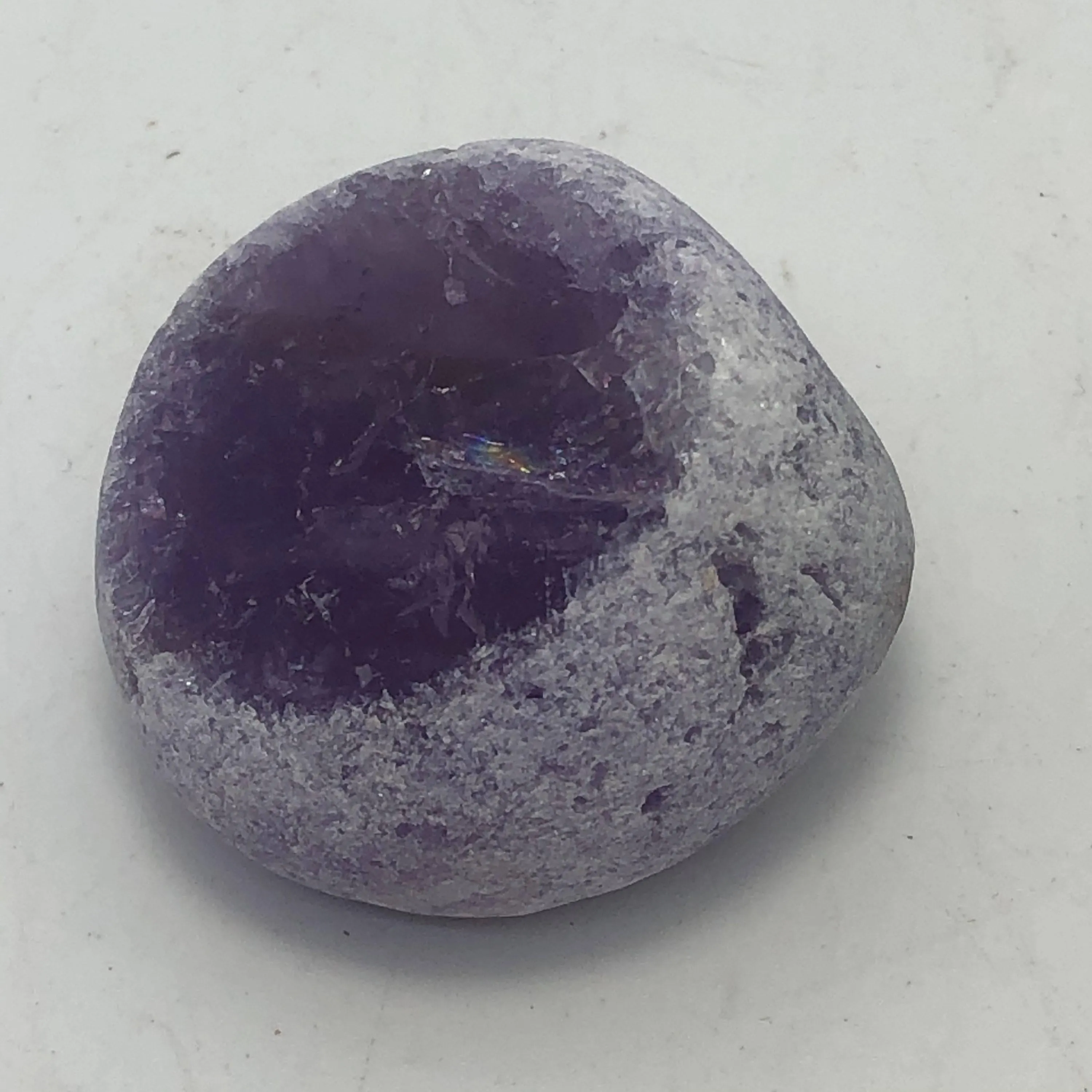 Amethyst 1 inch River Rock