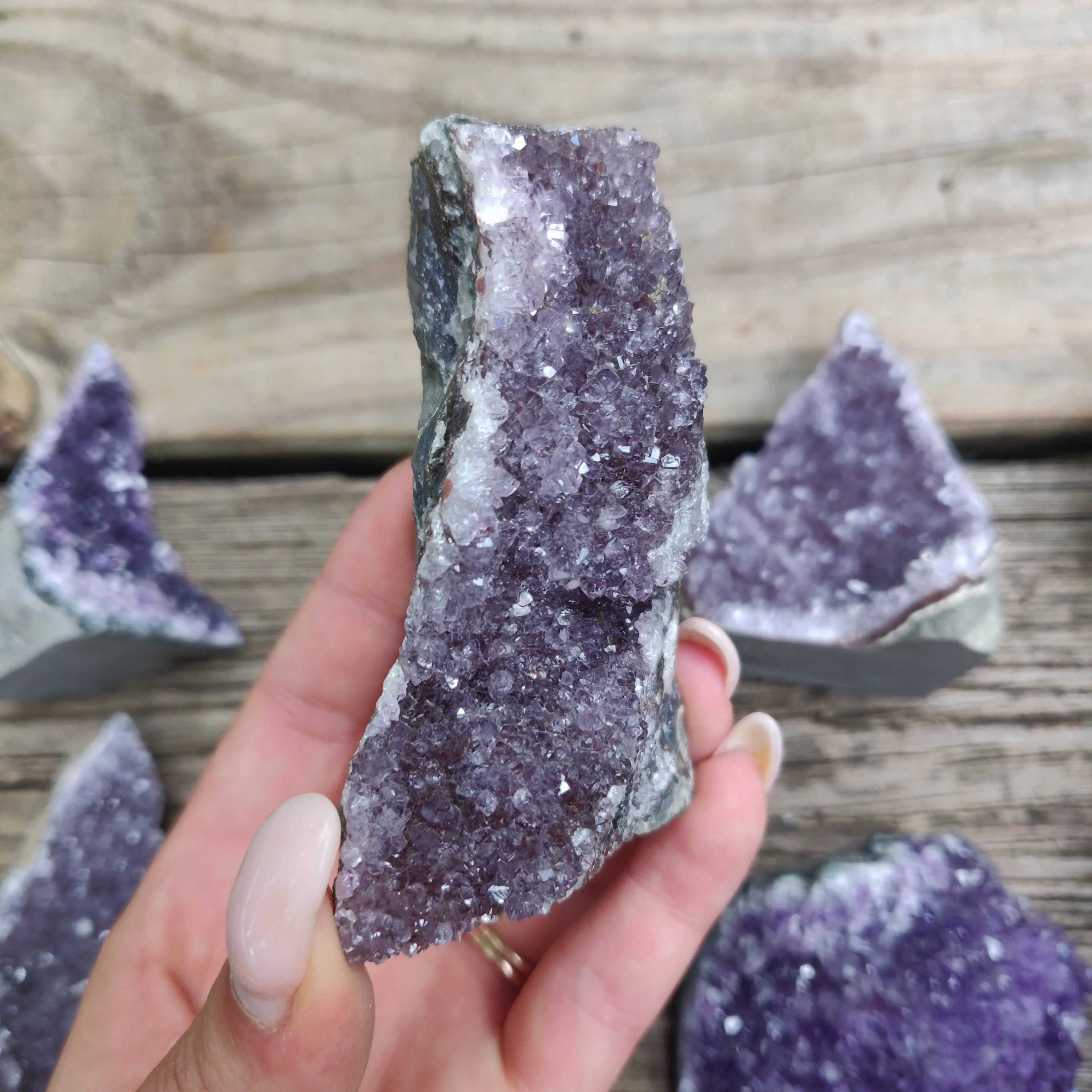 Amethyst Geode Free Form, Cut Base (#2)