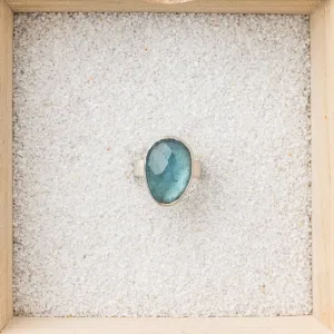 Aquamarine Statement Ring
