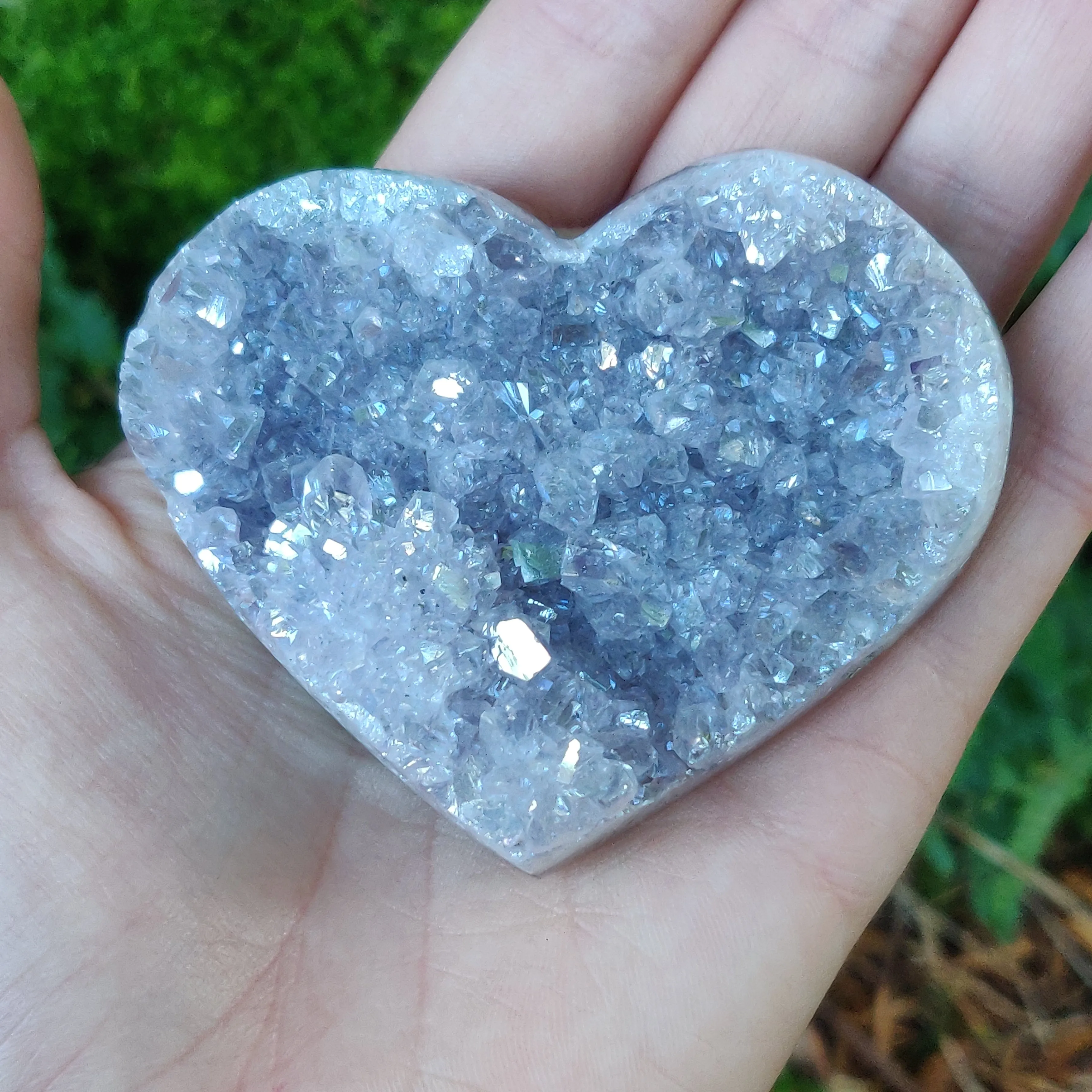 Aura Amethyst Heart (#17)