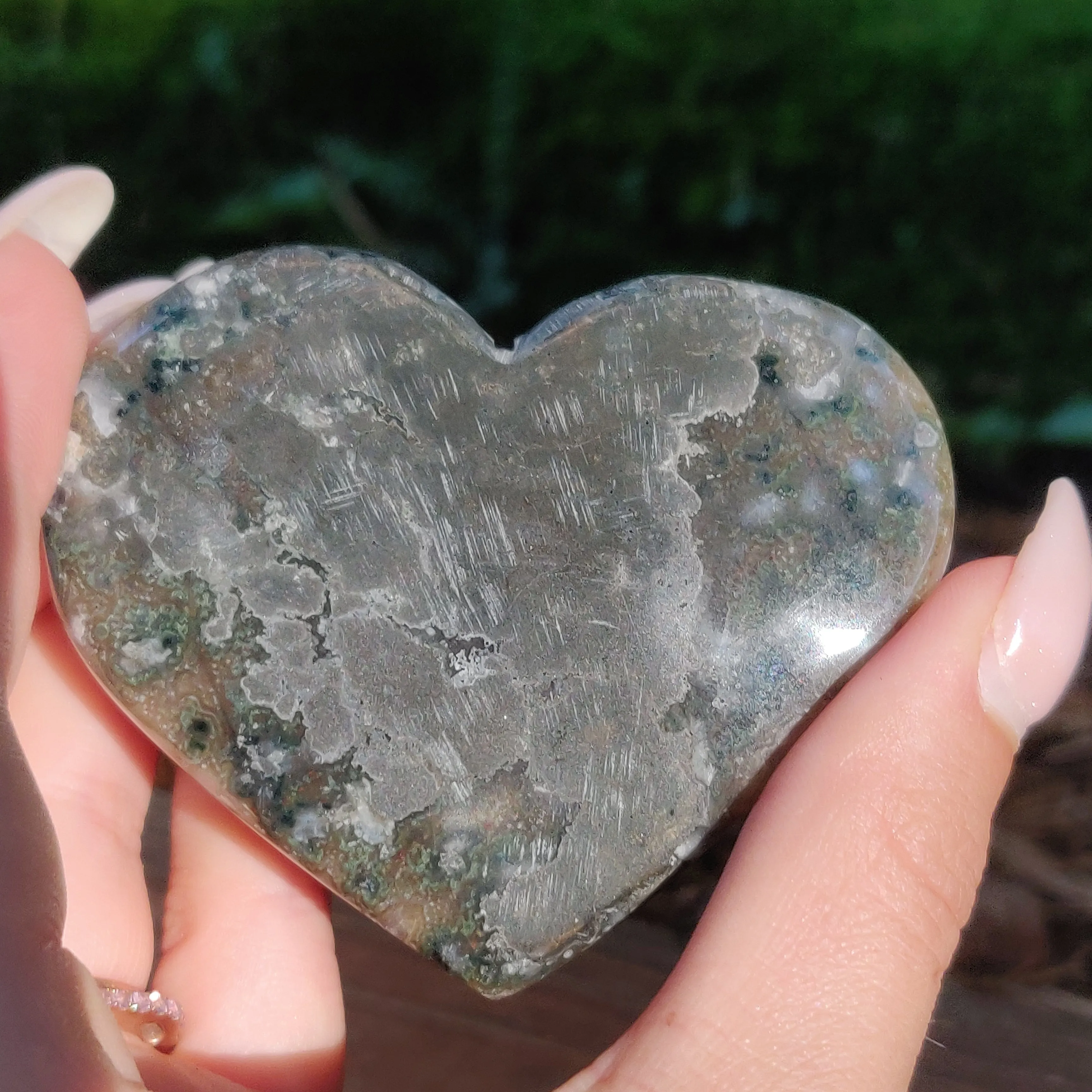 Aura Amethyst Heart (#17)