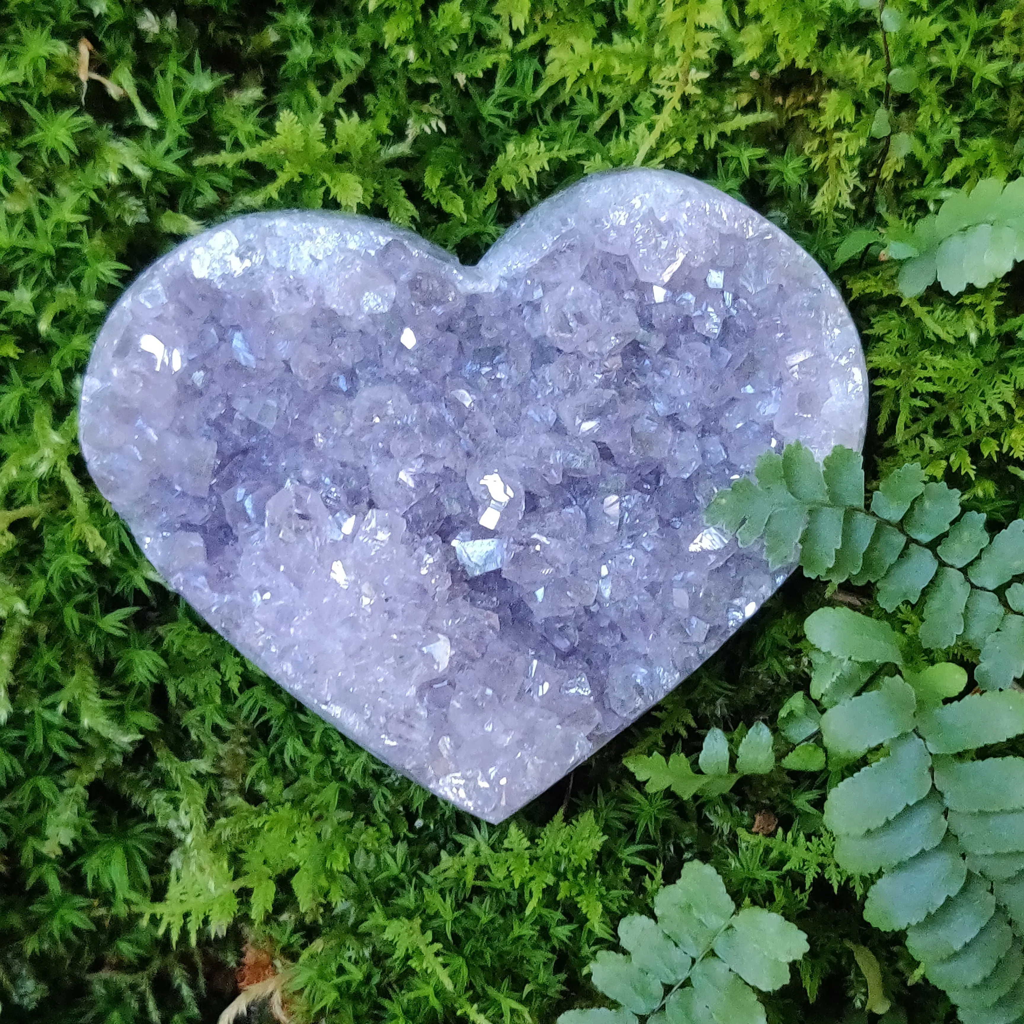 Aura Amethyst Heart (#17)