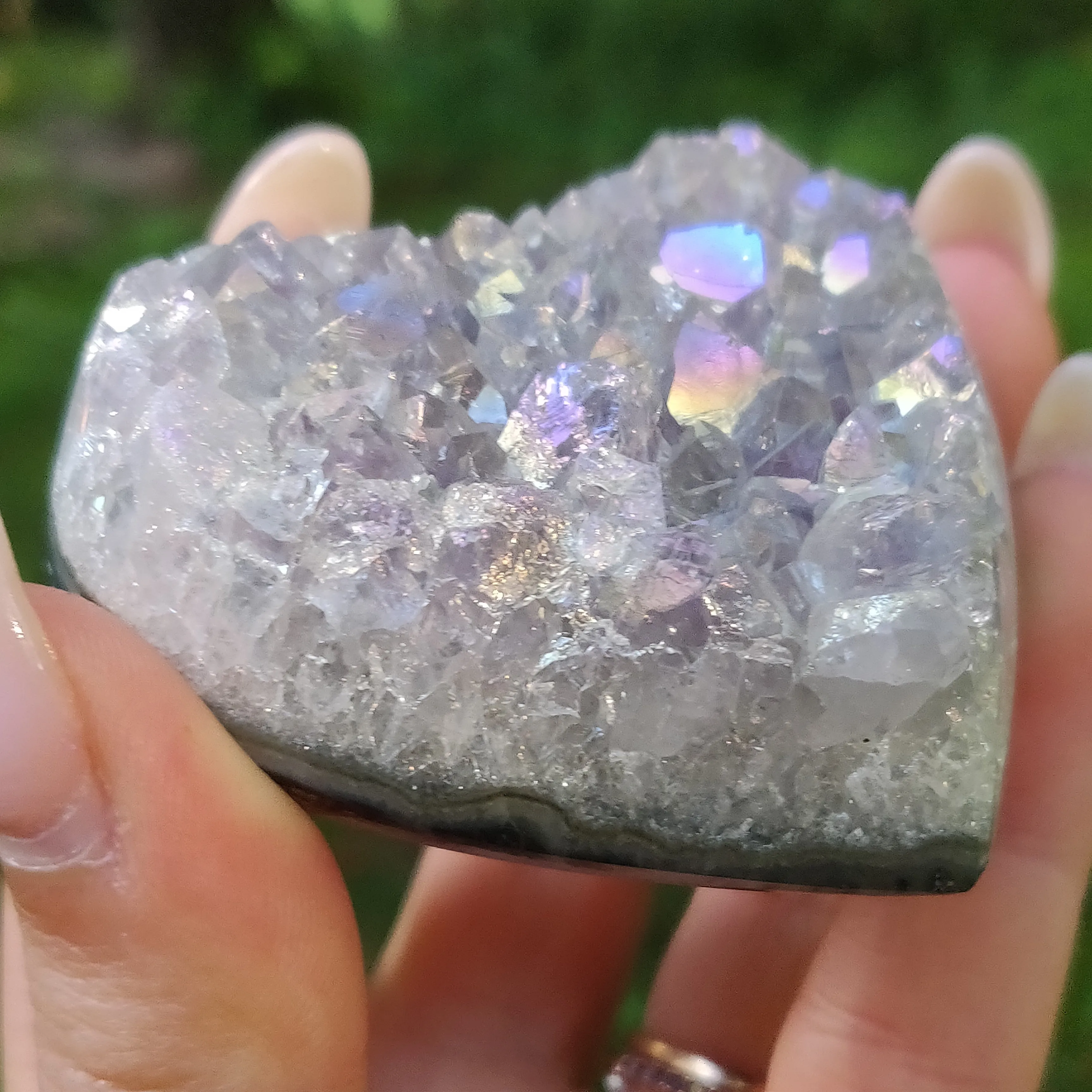 Aura Amethyst Heart (#21)