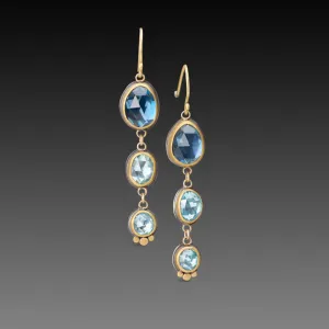 Blue Ombre Earrings