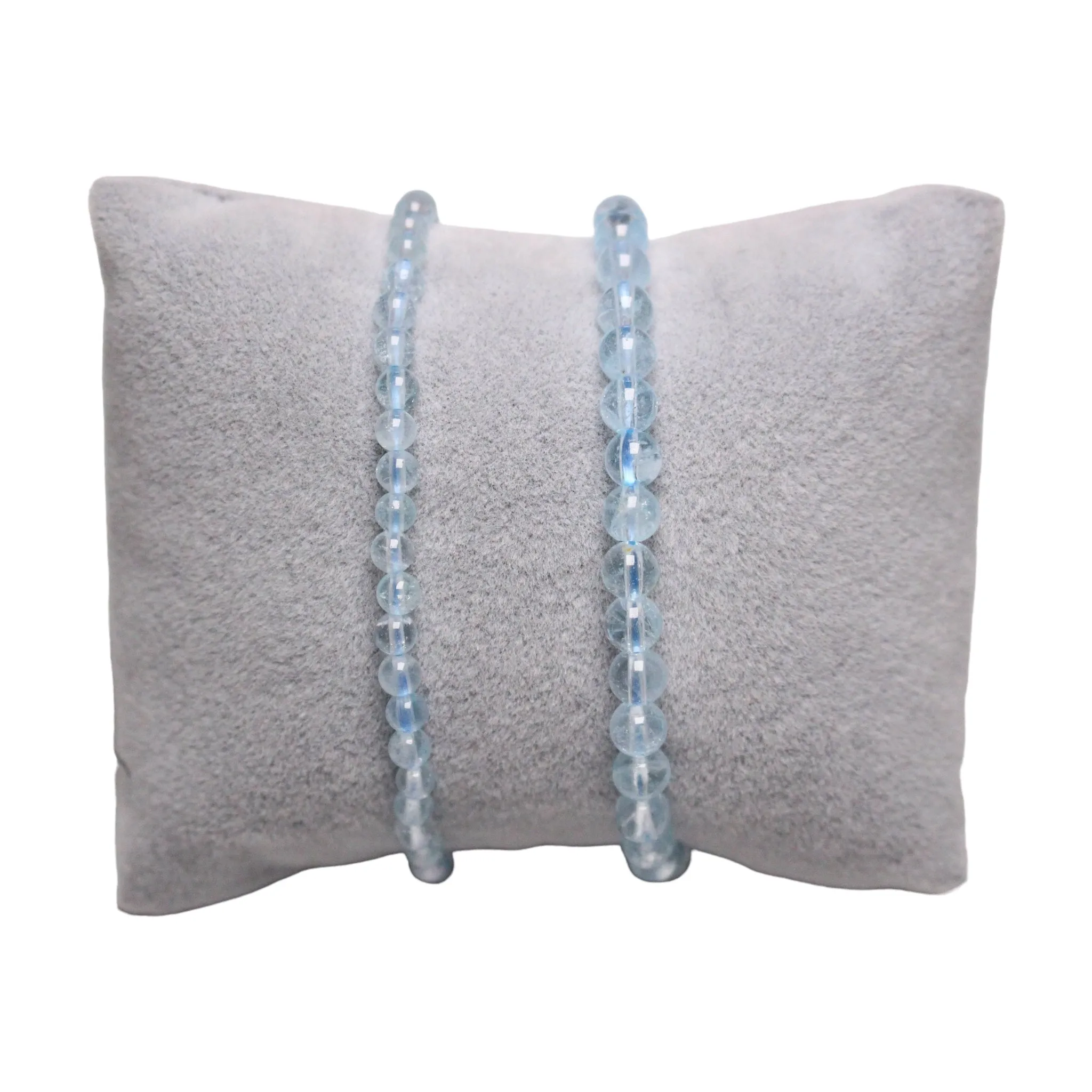 Bracelet Topaze bleue AA 