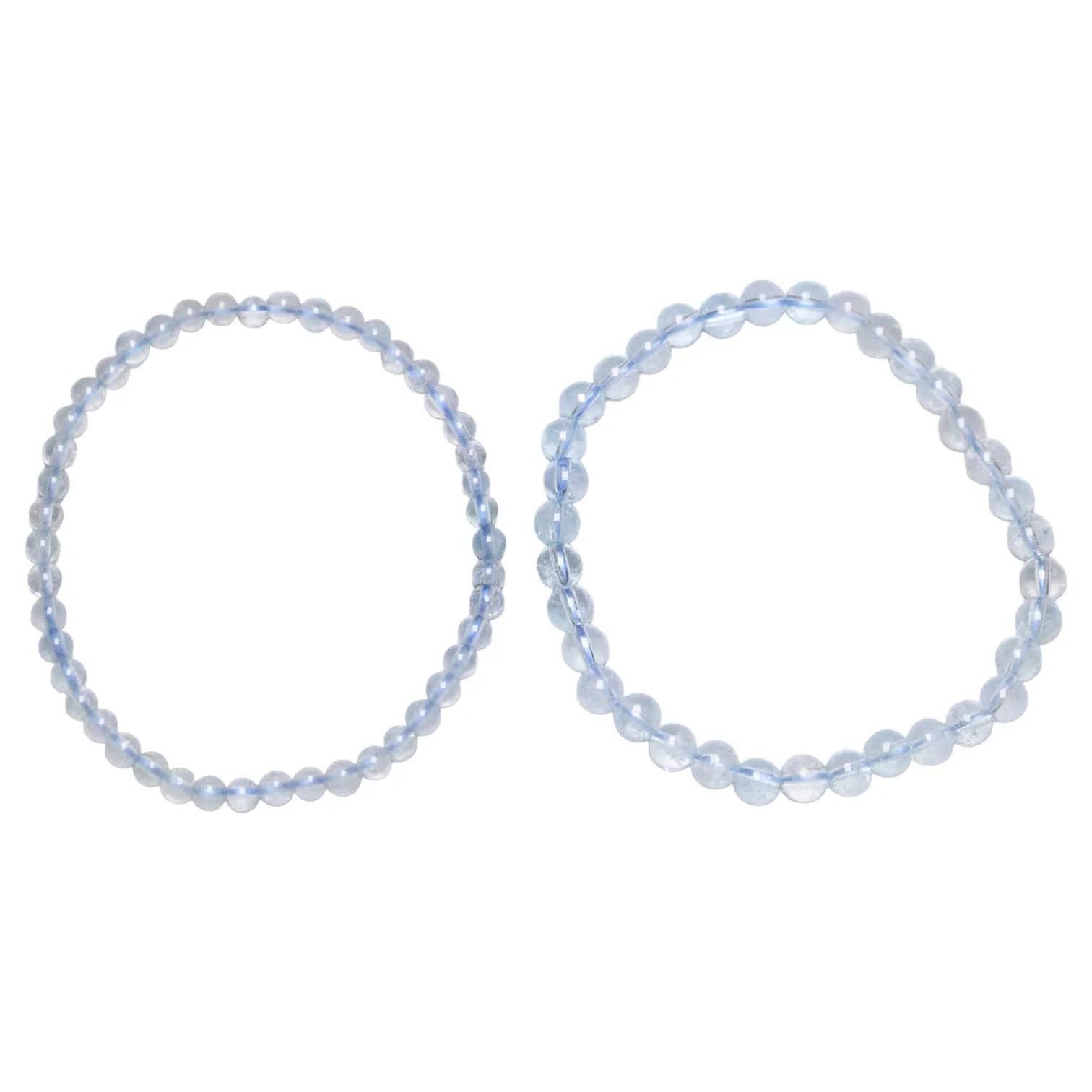 Bracelet Topaze bleue AA 