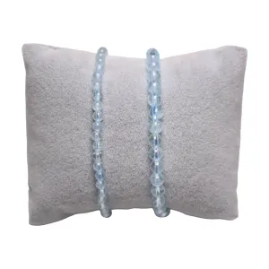 Bracelet Topaze bleue AA 