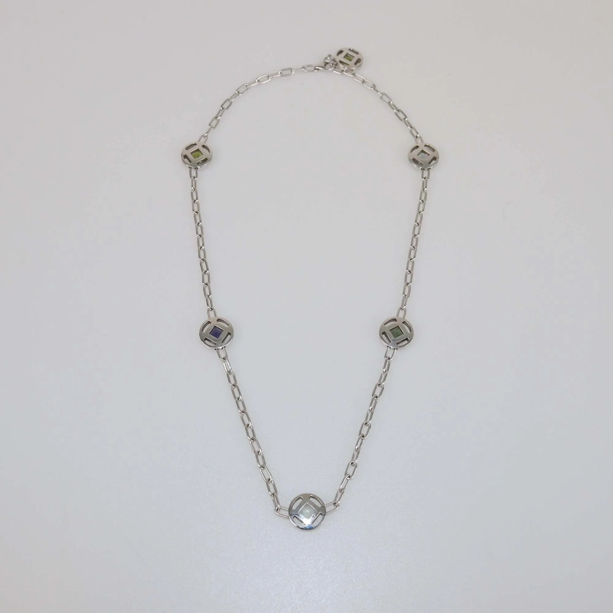 Cartier White Gold Pasha Ras De Cou Necklace