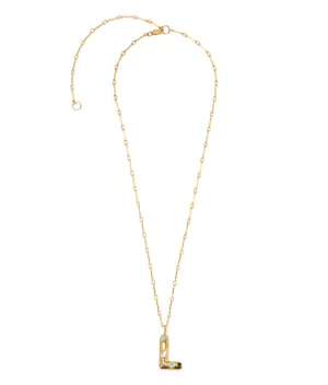 Confetti Letter “L” Necklace