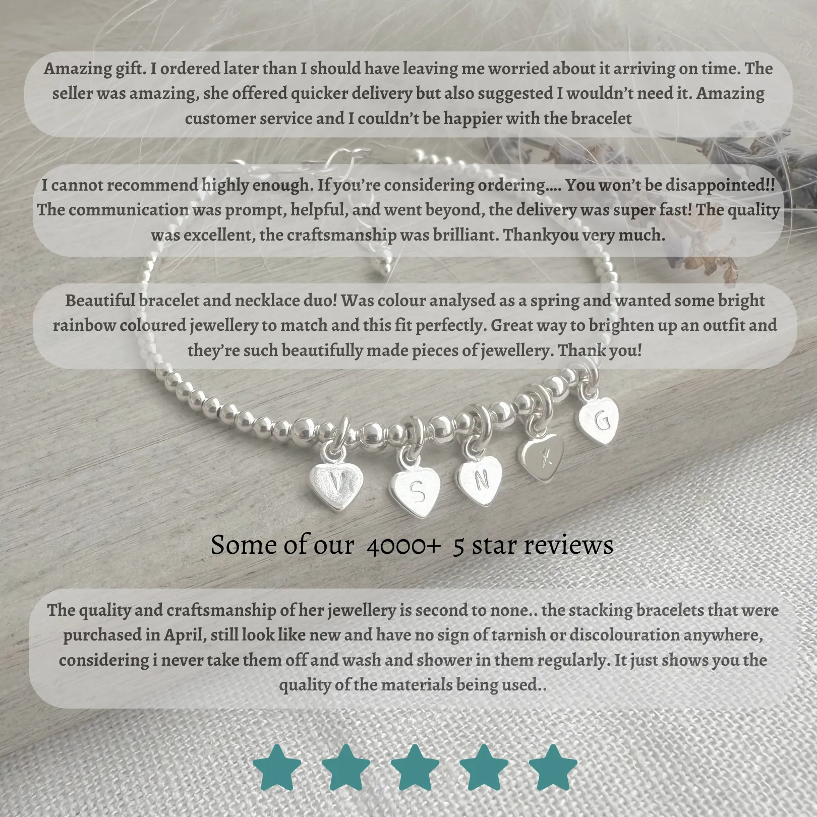 Dainty Aquamarine drops necklace sterling silver, March birthstone jewellery