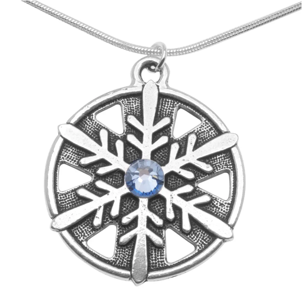 Dashing Through the Snow Necklace and Earrings Set (Reboot)