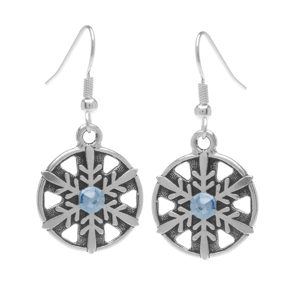 Dashing Through the Snow Necklace and Earrings Set (Reboot)