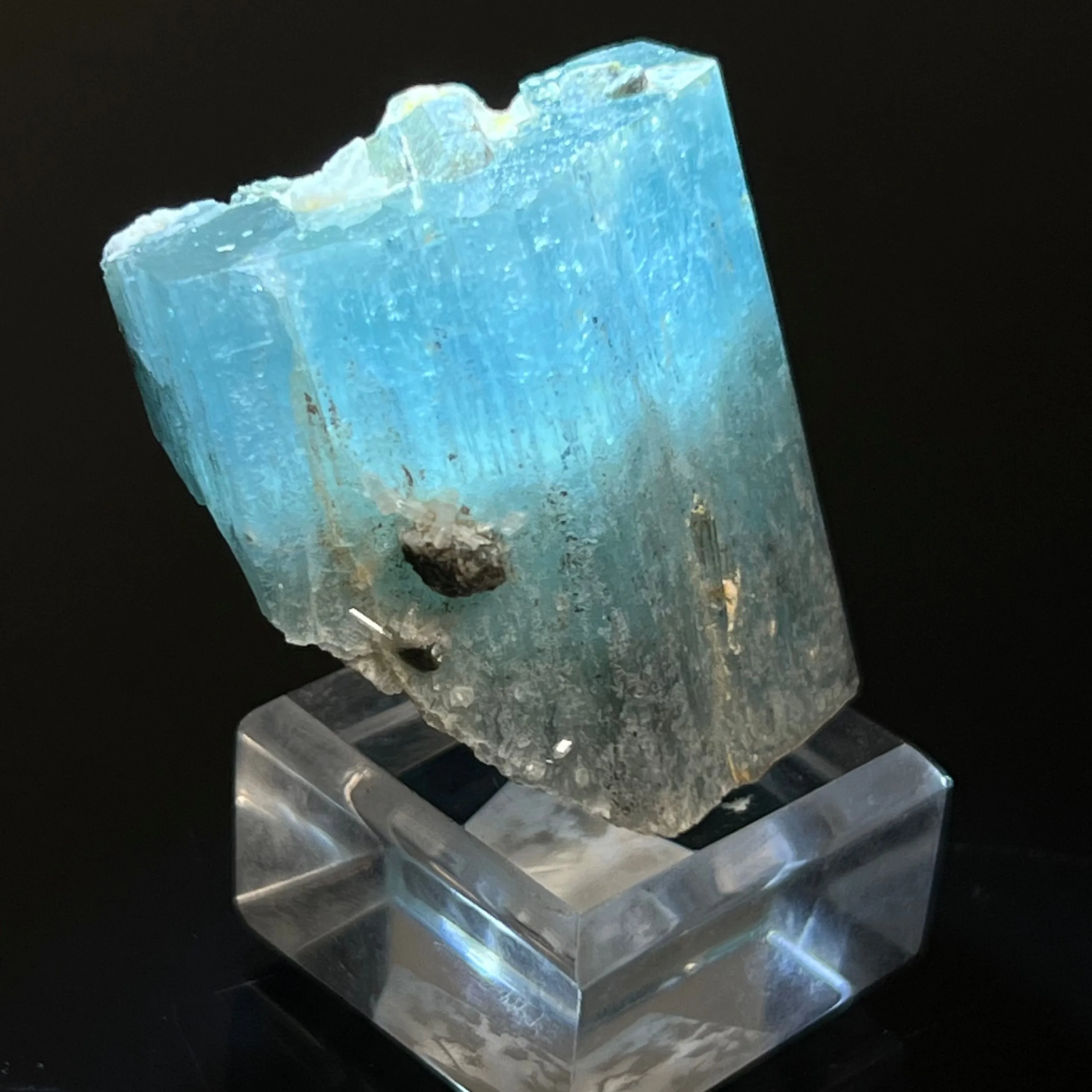 Deep Blue Aquamarine from Erongo Region, Namibia, Aquamarine Crystal