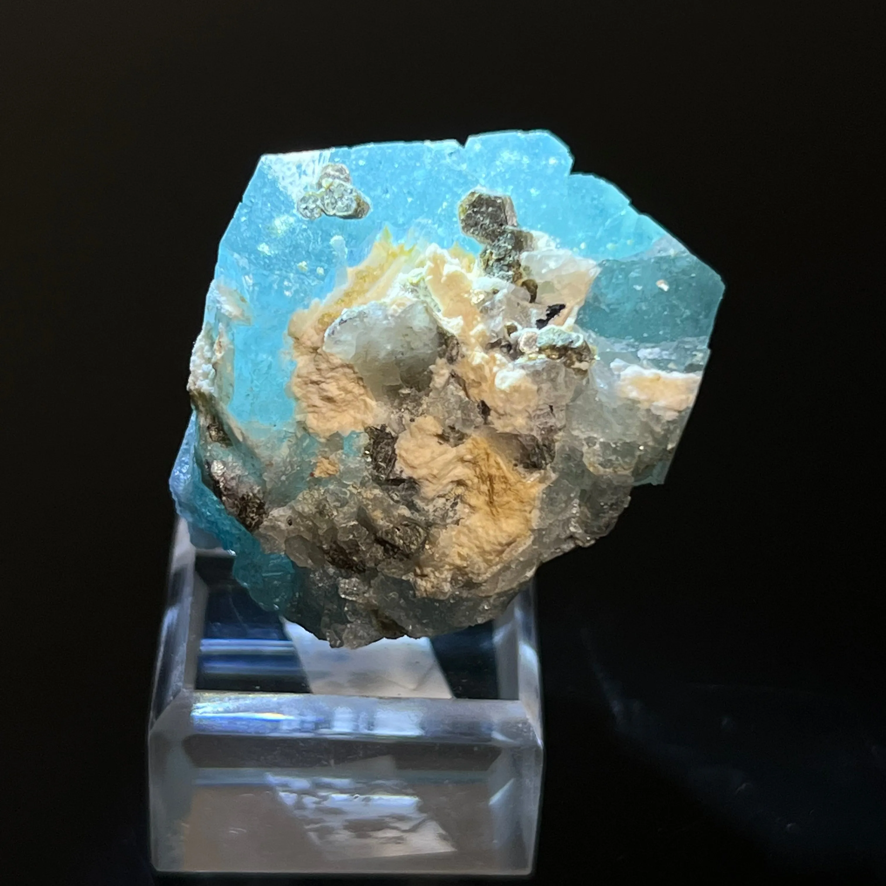 Deep Blue Aquamarine from Erongo Region, Namibia, Aquamarine Crystal