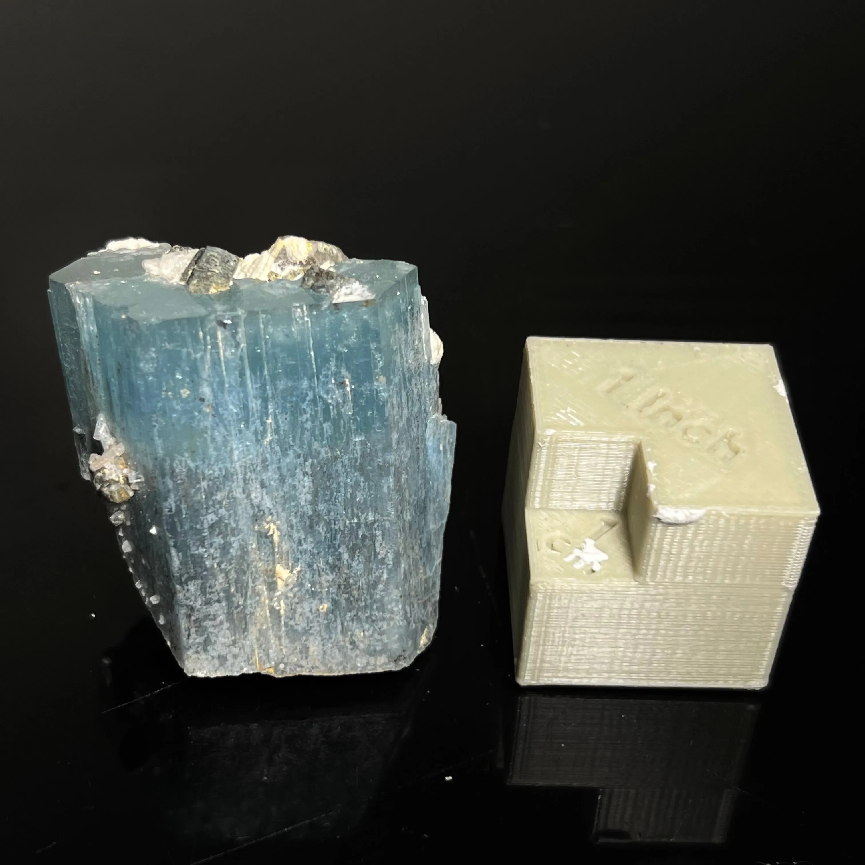 Deep Blue Aquamarine from Erongo Region, Namibia, Aquamarine Crystal