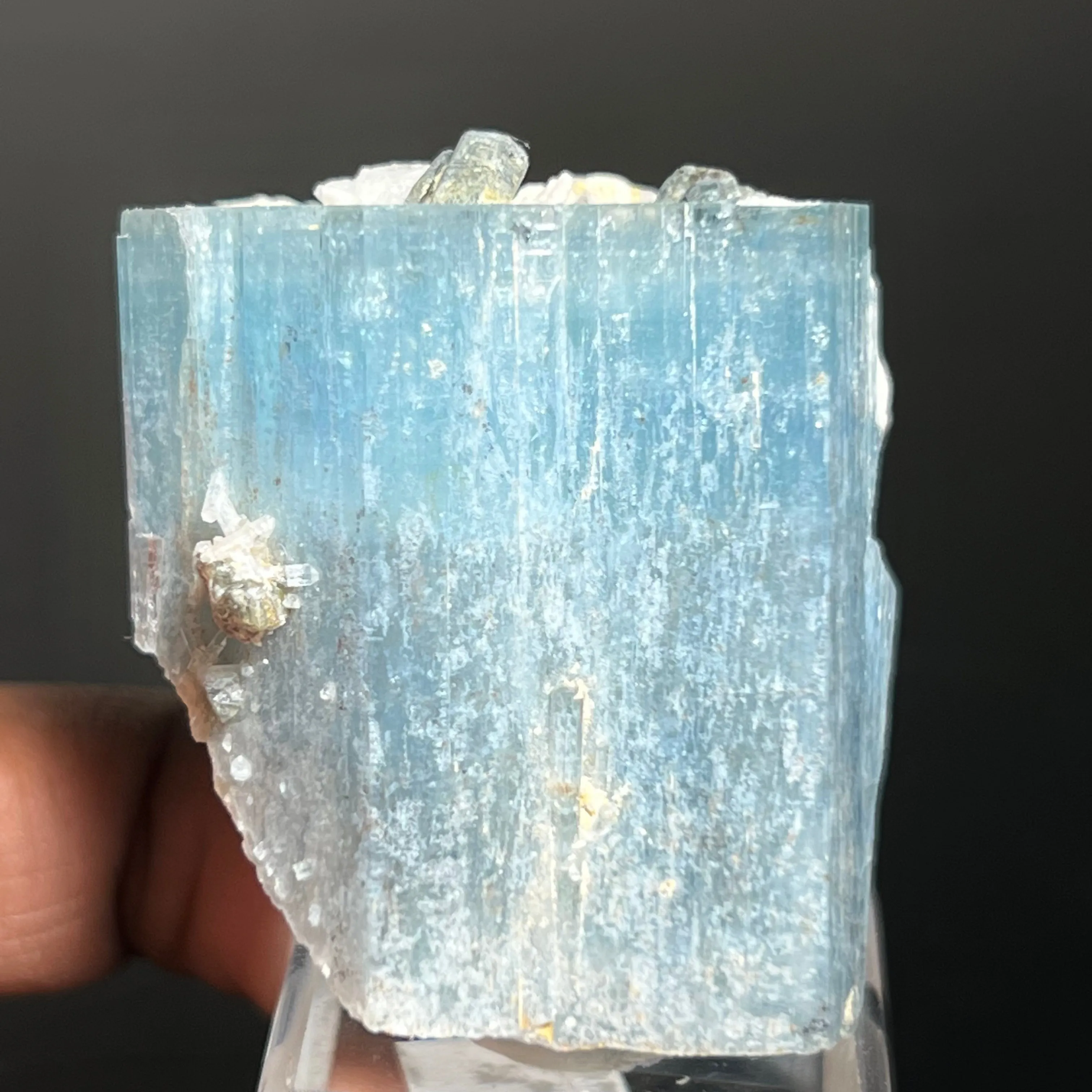 Deep Blue Aquamarine from Erongo Region, Namibia, Aquamarine Crystal
