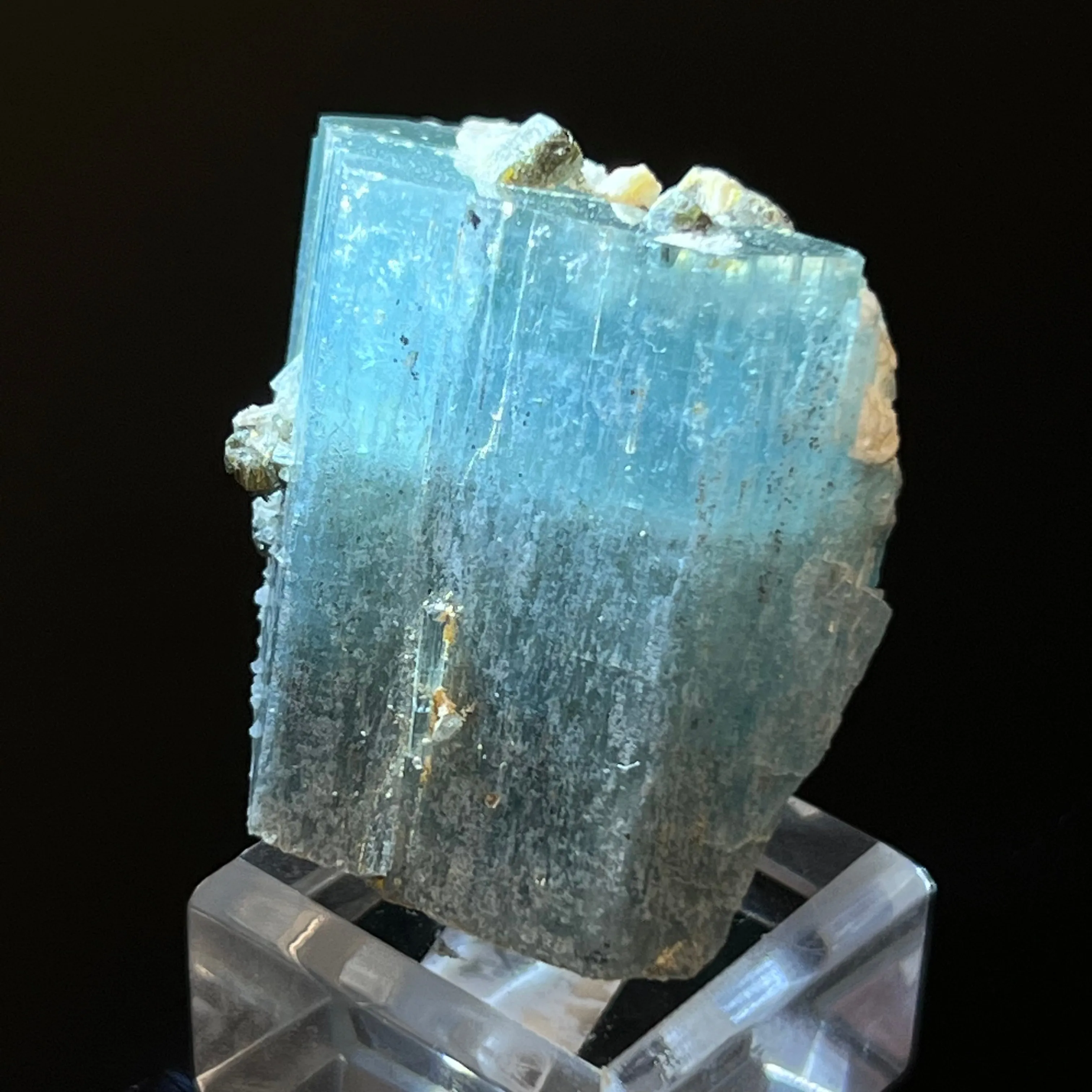 Deep Blue Aquamarine from Erongo Region, Namibia, Aquamarine Crystal