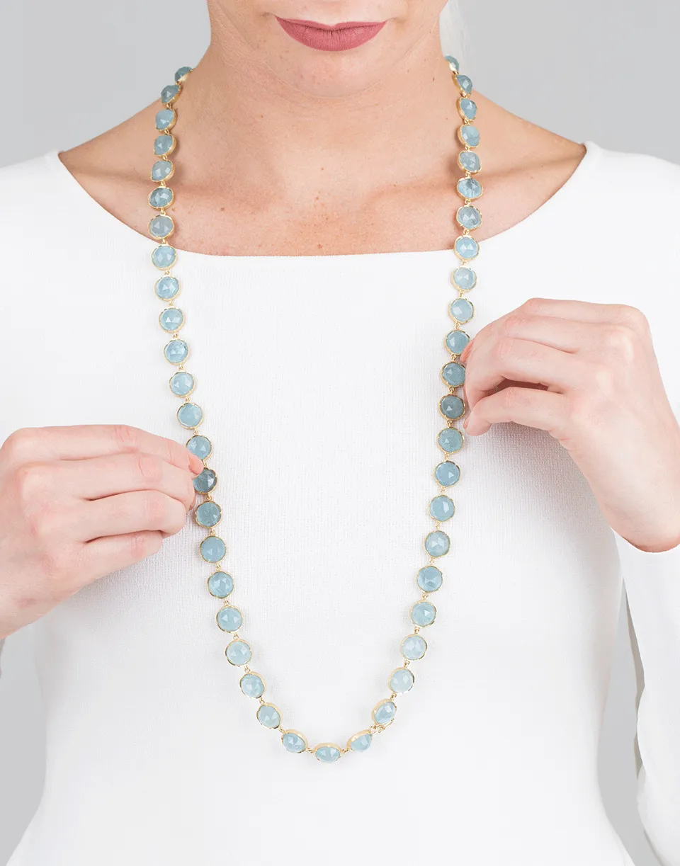 Fine Aquamarine Necklace