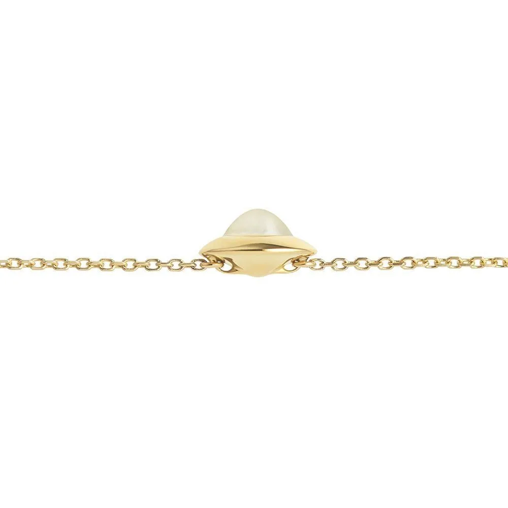 Gems of Cosmo 18K Gold Bracelet w. Topaz