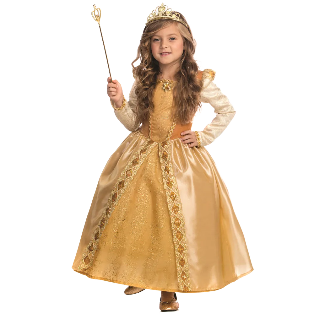 Gold Princess Costume - Kids