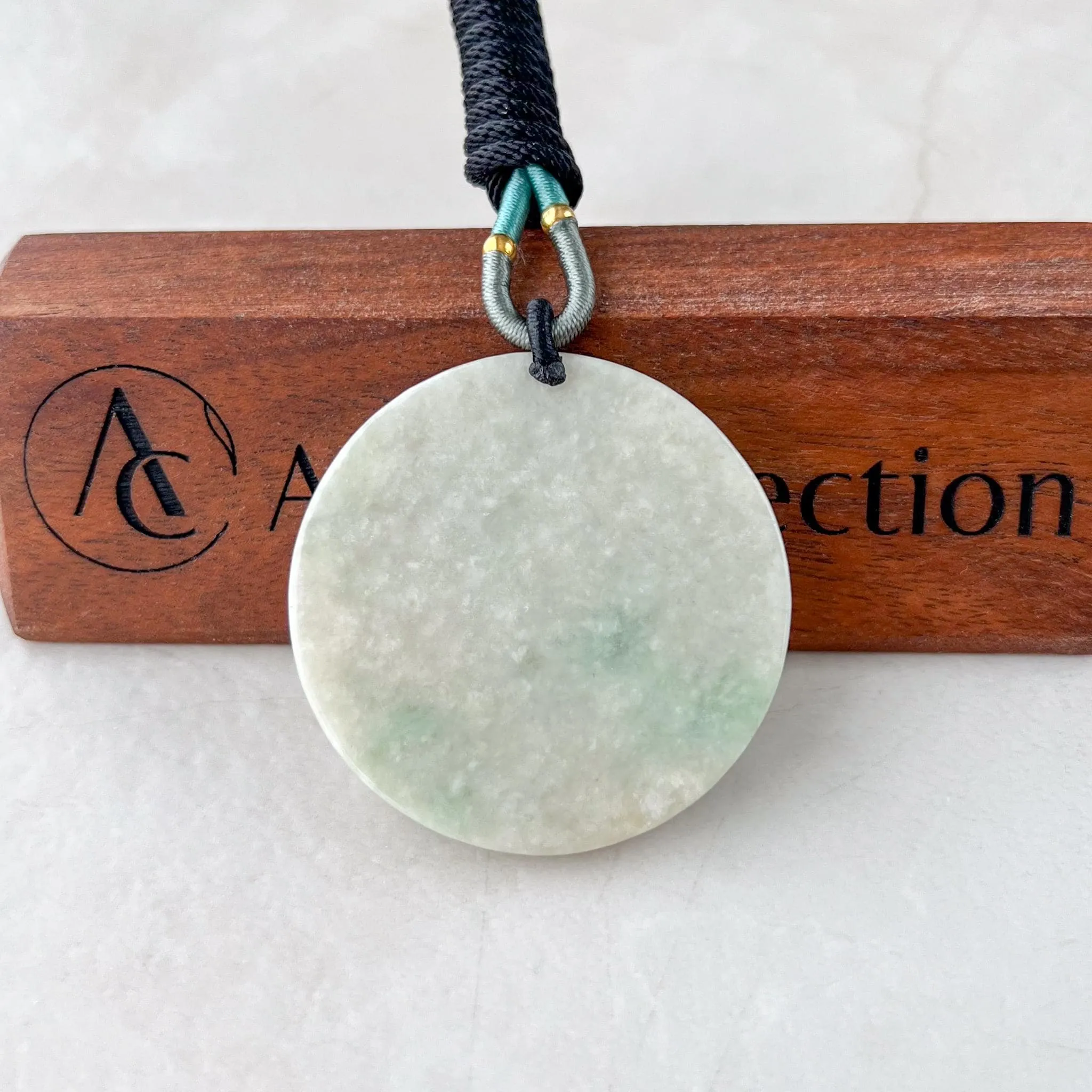 Guardian of Wealth & Fortune, Light Green Pixiu Pendant , 貔貅, Winged Pi Xiu, Chinese Carved Pendant, YJ-0322-0345722