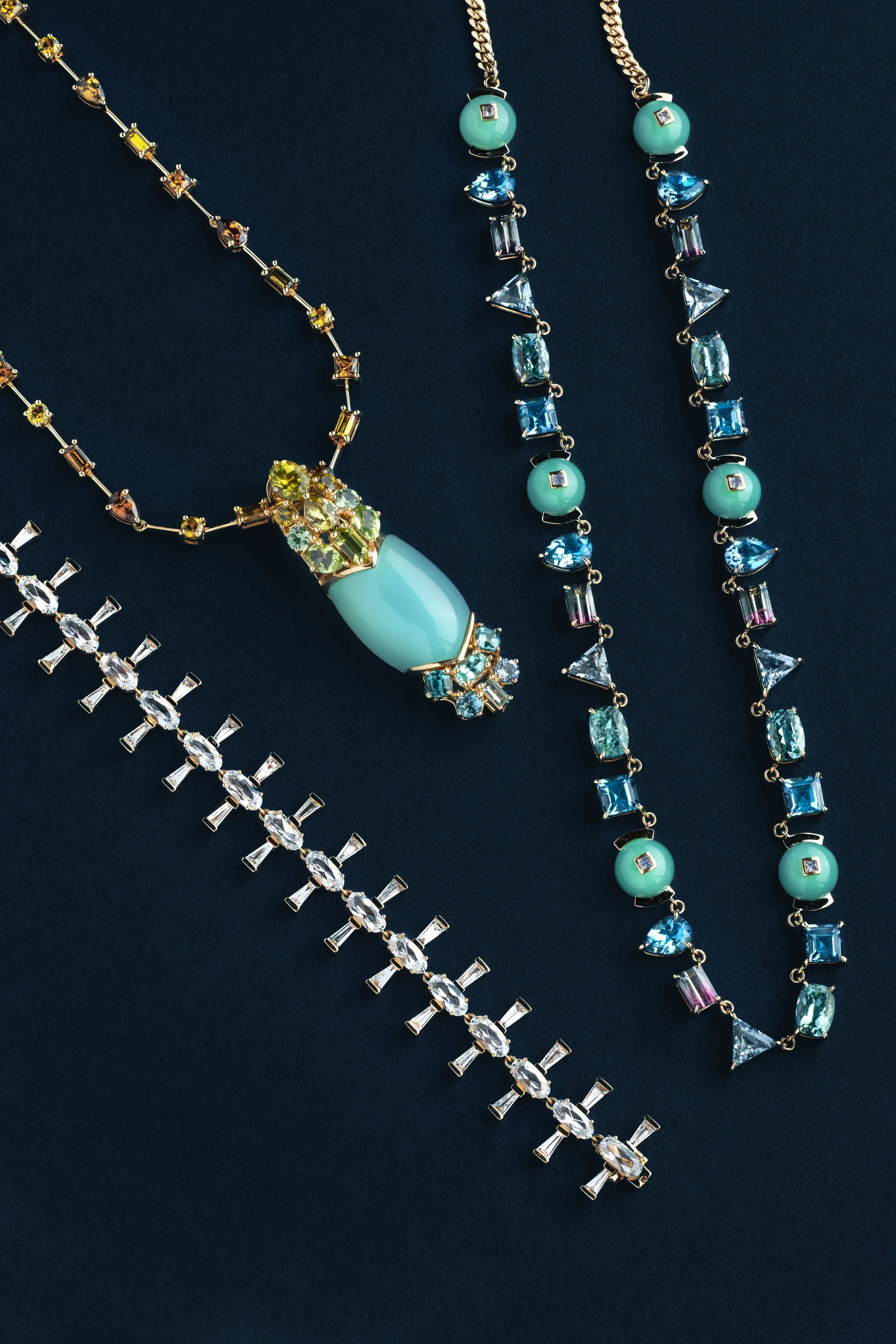 Lagoon Station Collar Necklace