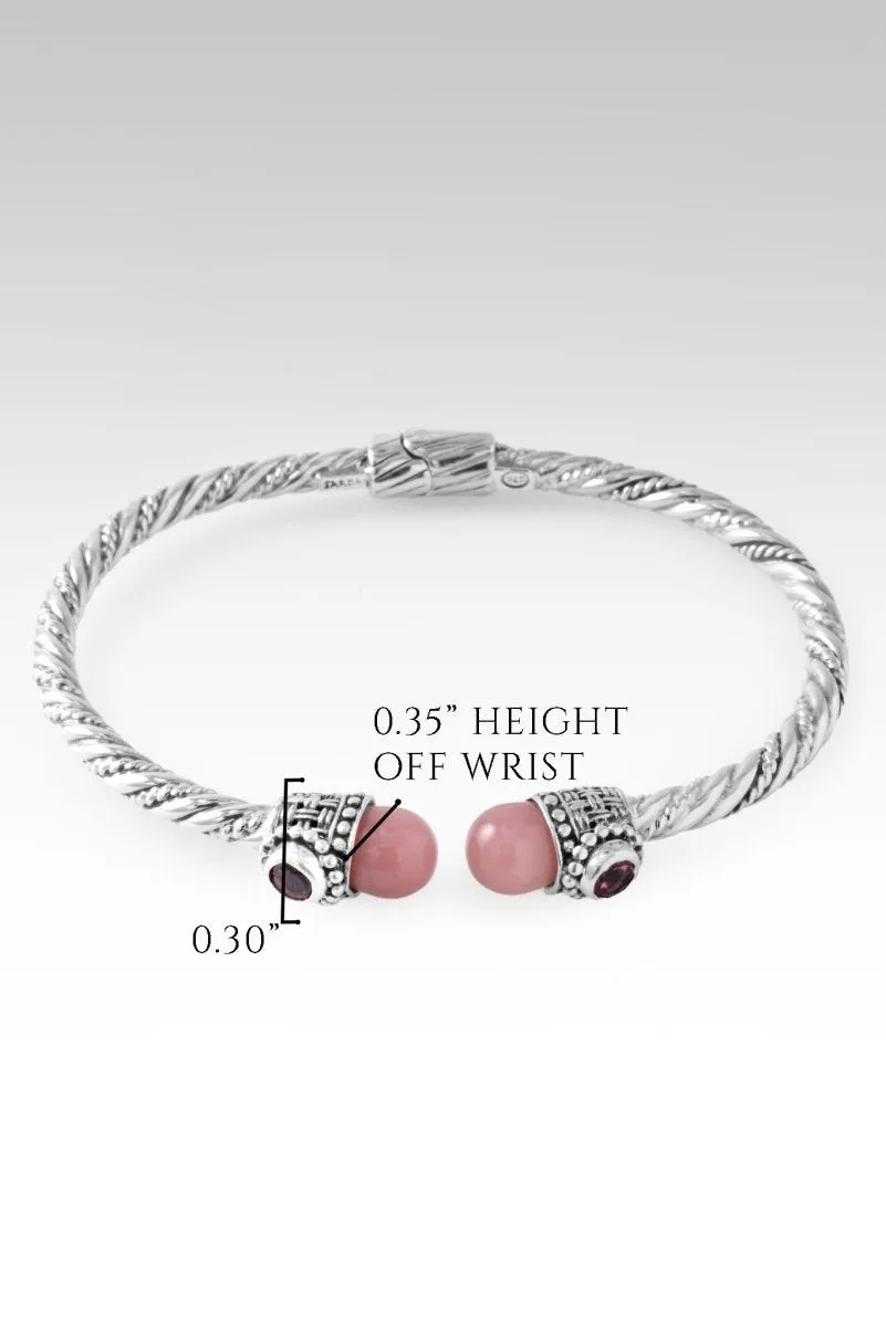 Made to be Whole Tip-to-Tip Bracelet™ in Ballet Blush Quartz