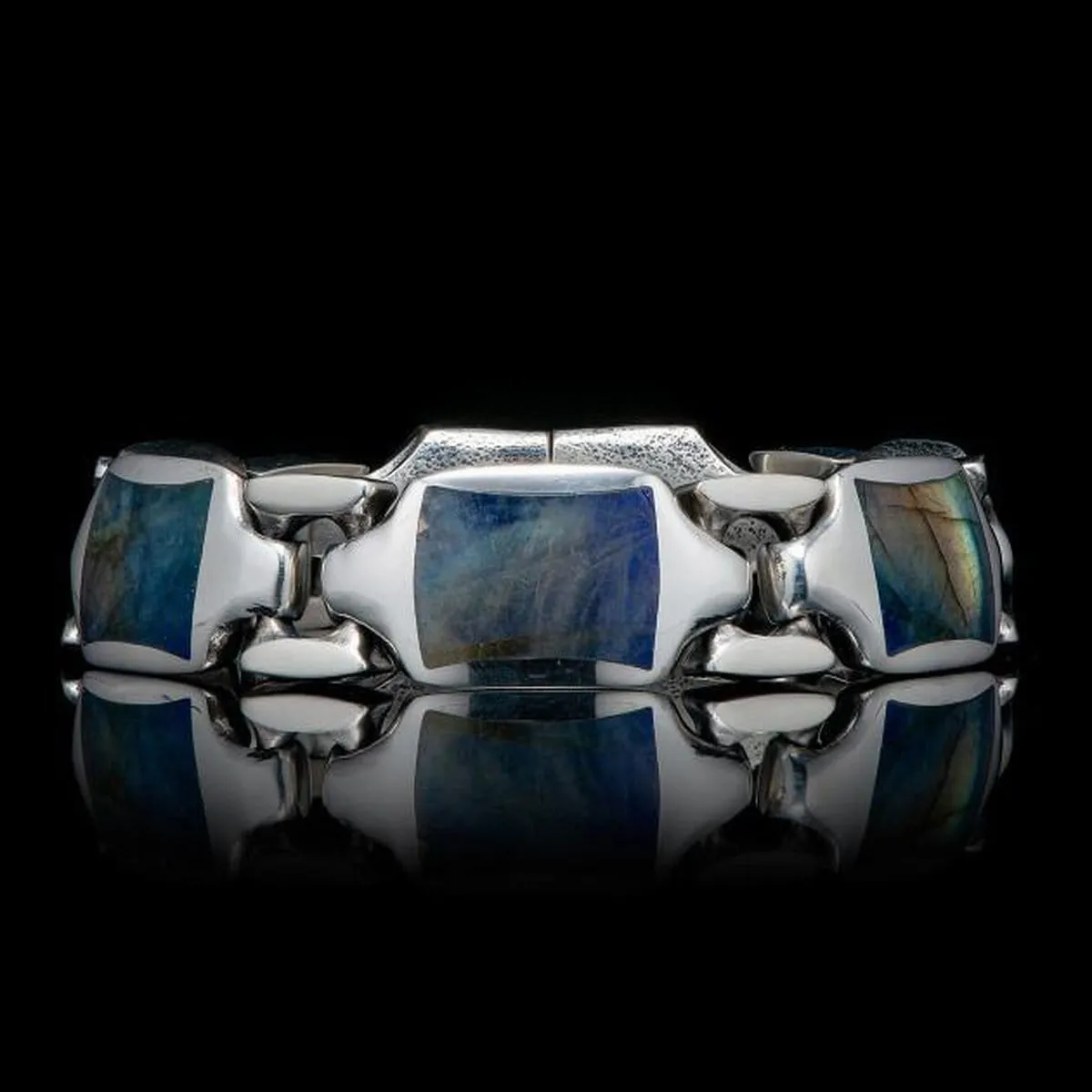 Men's Labradorite Retro Bracelet - BR13 LAB