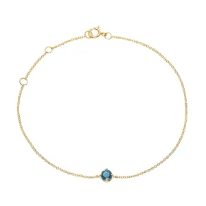 My Precious - Rainbow 10K Gold Bracelet w. Topaz