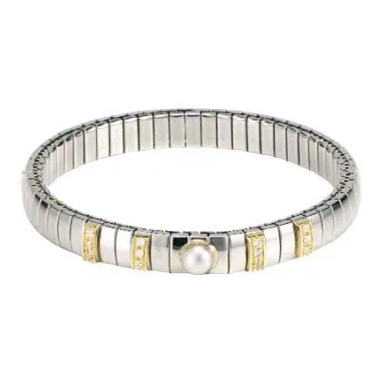 Nomination Extension White Pearl Bracelet