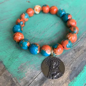 Our Lady Forever Bronze Bracelet
