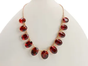 Ring of Fire - Madeira Citrine Necklace