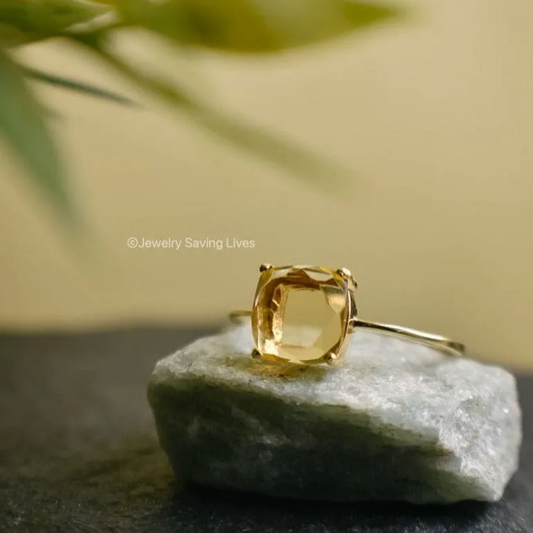 The Asher - Natural Citrine