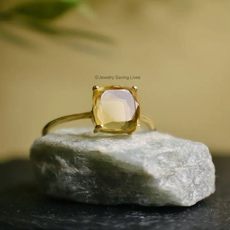 The Asher - Natural Citrine
