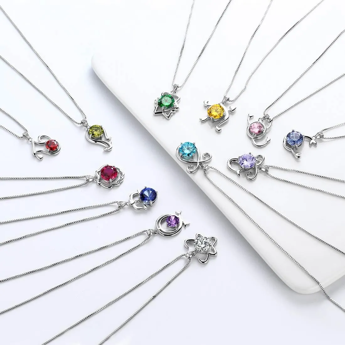 Tokyo Mart Zodiac Sagittarius Necklace November Birthstone Pendant Women Girls Jewelry Birthday Gift Women Girls Jewelry Birthday Gift