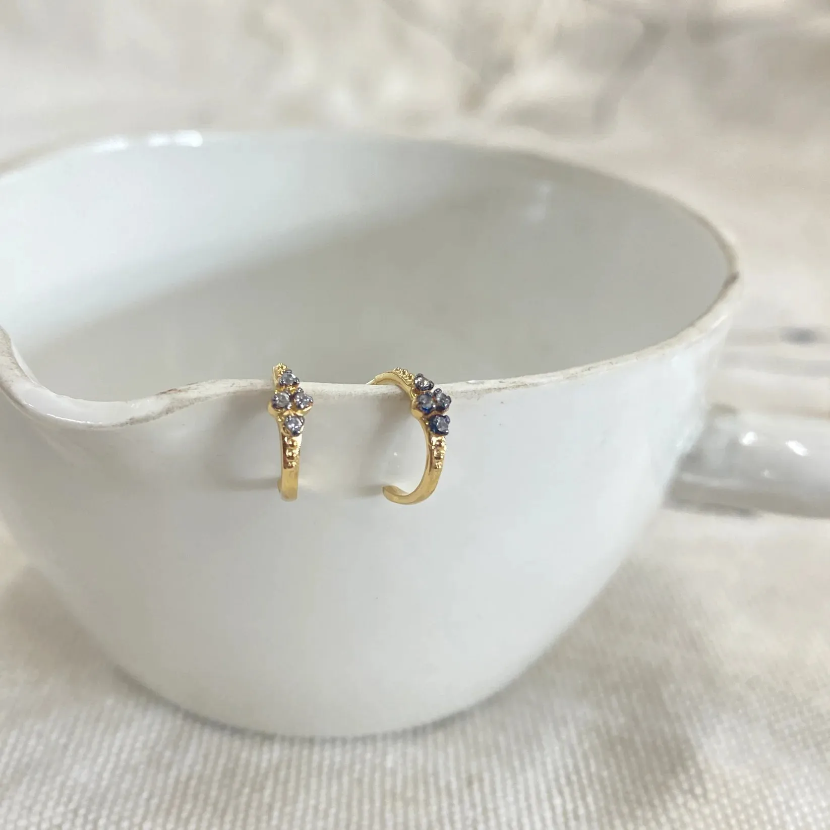 Verdent Heart Bourgeon Petit Earrings