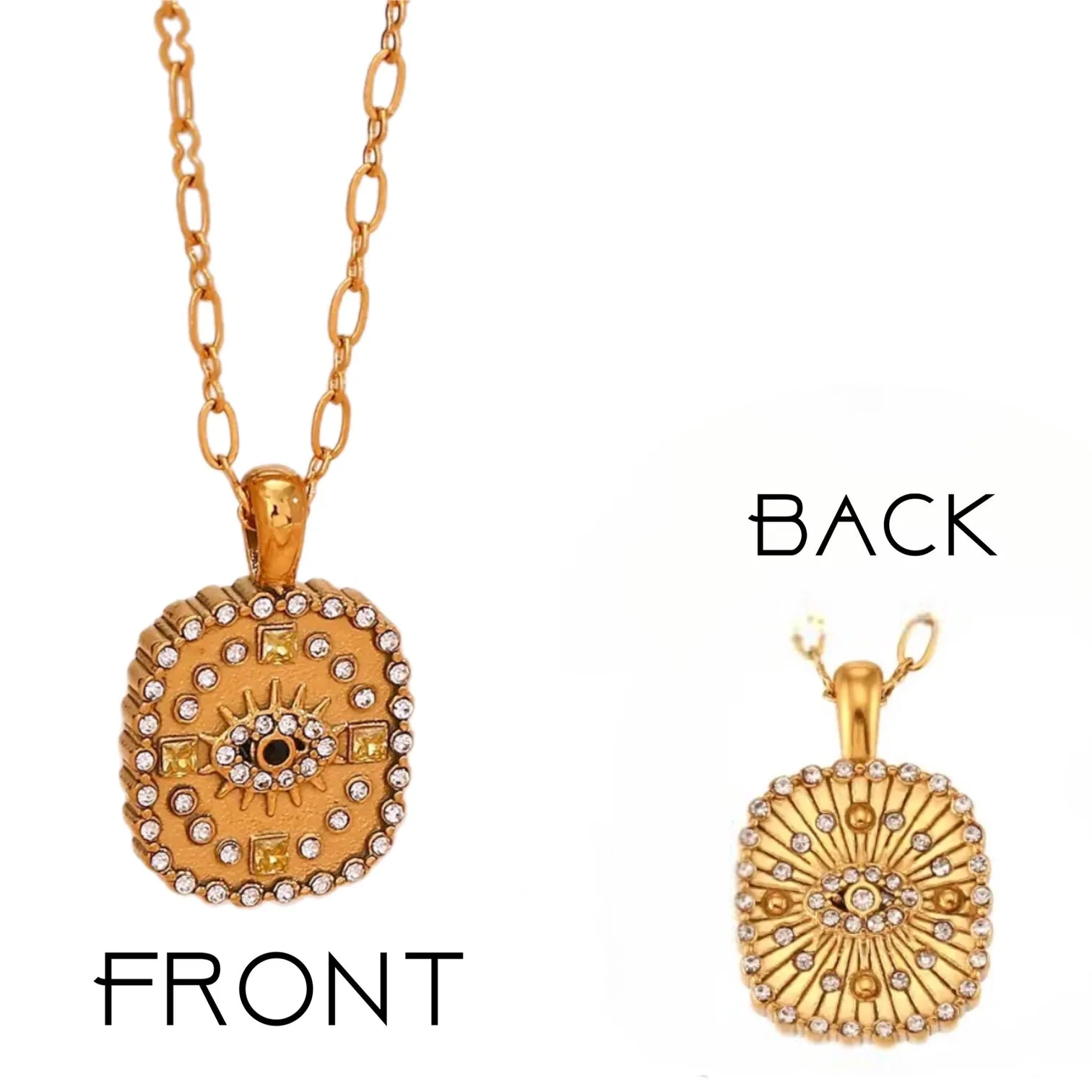 Watch Over Me Eye Necklace
