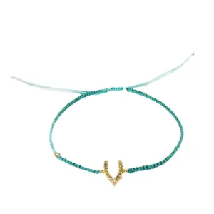 Wishbone Charm Bracelet